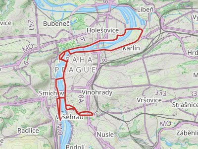Mapa Z posledních sil #3 – Oslněn v pražském půlmaratonu